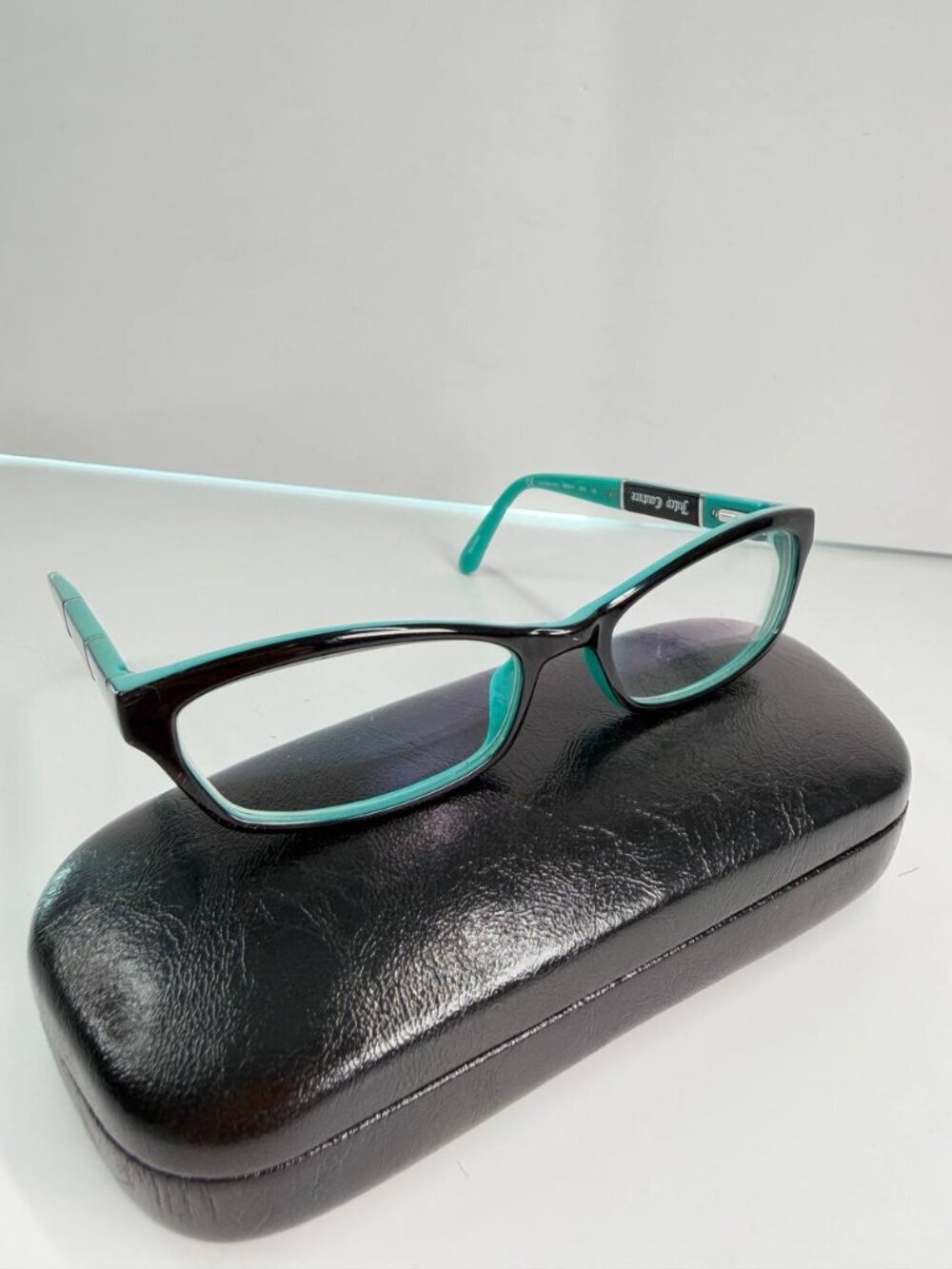 Juicy Couture BERKIN Designer Eyeglasses – Turquoise & Black